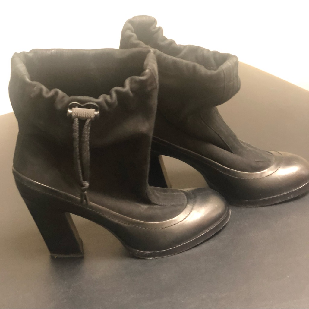 Rag And Bone Black Slouchy Boots